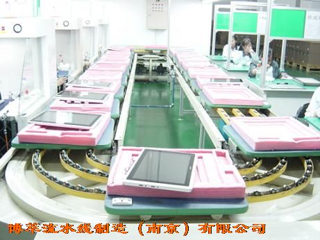 南京流水线-电脑LCD显示屏装配生产线流水线设备  