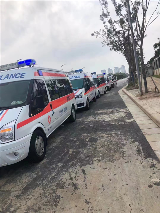 玉林救护车活动医疗保障 贺州救护车转院接送