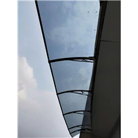 聚碳酸酯板无声雨蓬1