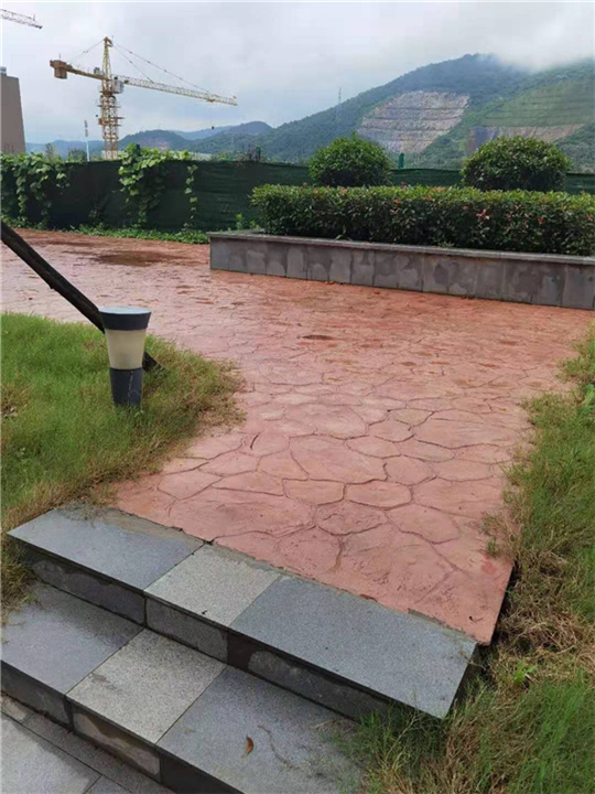 湖北压花地坪