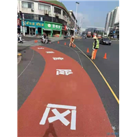 北京彩色防滑路面
