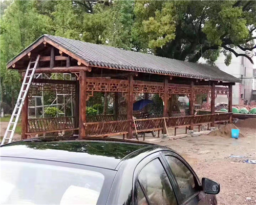 怀化防腐木长廊