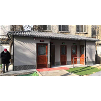 大明湖风景区环保移动厕所由济南嘉升环卫设备有限公司生产销售 