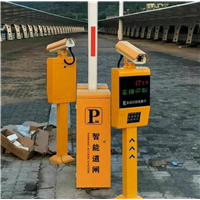 深圳停车场车辆识别道闸施工 