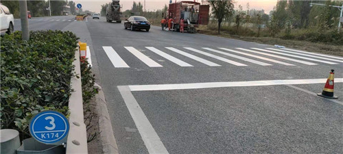 河南道路划线