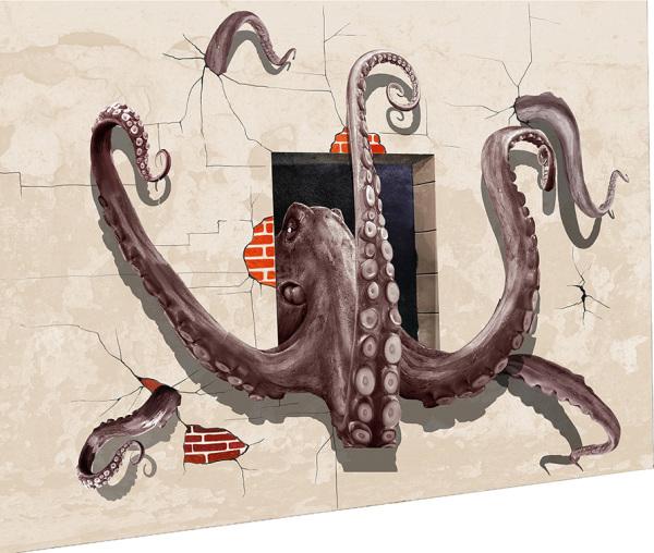 红河墙绘
