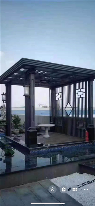 和田防腐木葡萄架