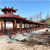 山西防腐木凉亭