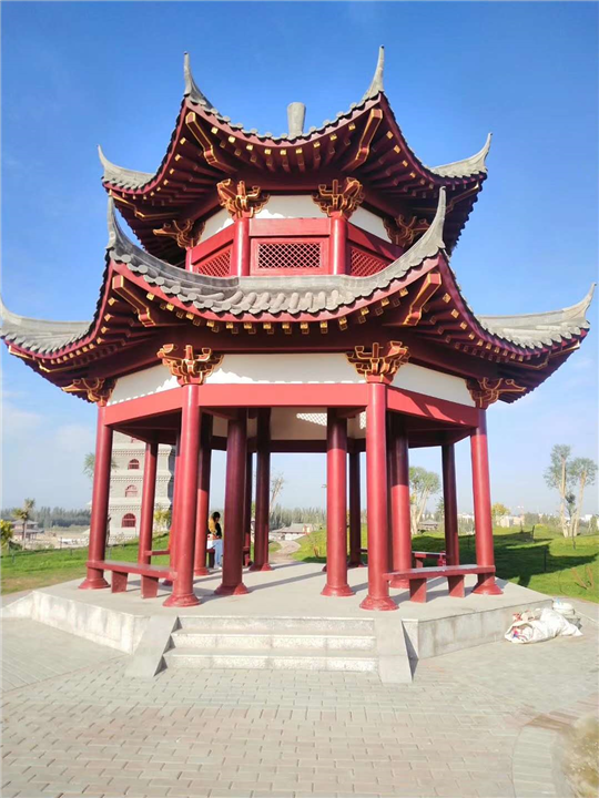 山西防腐木凉亭