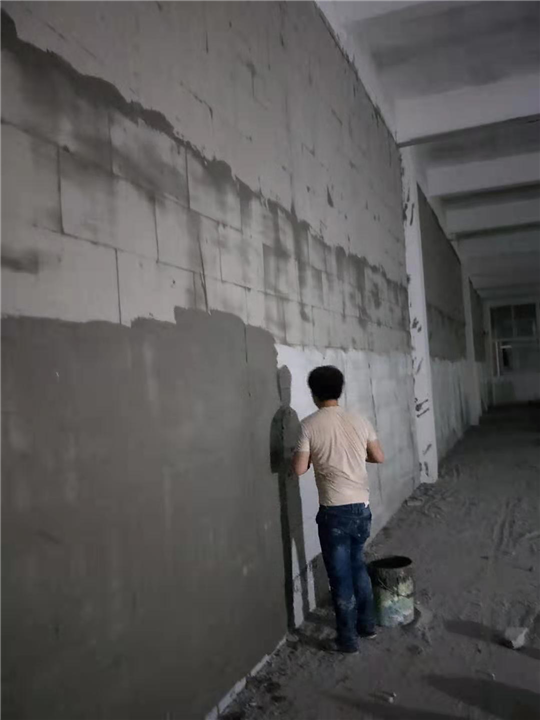 东莞加气块隔墙