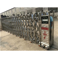 西安伸缩门安装方法 