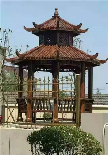 新疆防腐木凉亭 