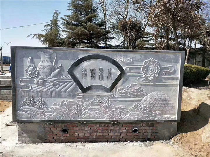 青海浮雕地雕壁画制作