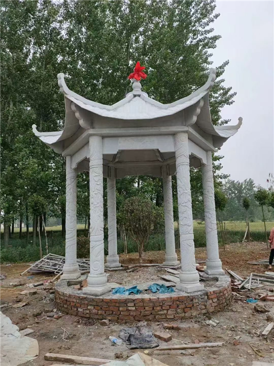 江西凉亭雕塑 