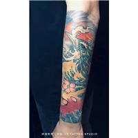佛山纹身修改遮盖 