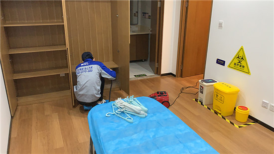 爱卫士在伊美尔整形医院治理甲醛工程实纪