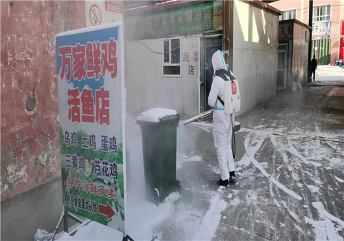 新疆防疫消杀 