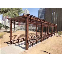 廊坊防腐木葡萄架