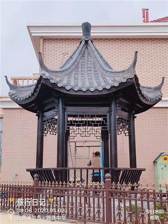 兰州防腐木凉亭