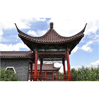 河北古建凉亭