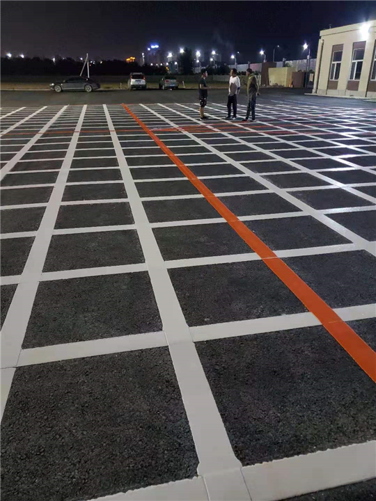 长春道路画线