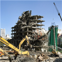 石狮建筑拆除施工工方法