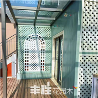 舒城丰胜花园木阳台设计