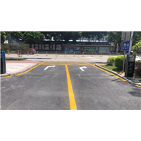 上海消防网格划线工程
