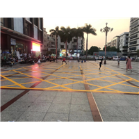 消防网格划线施工