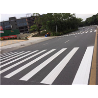 上海马路划线