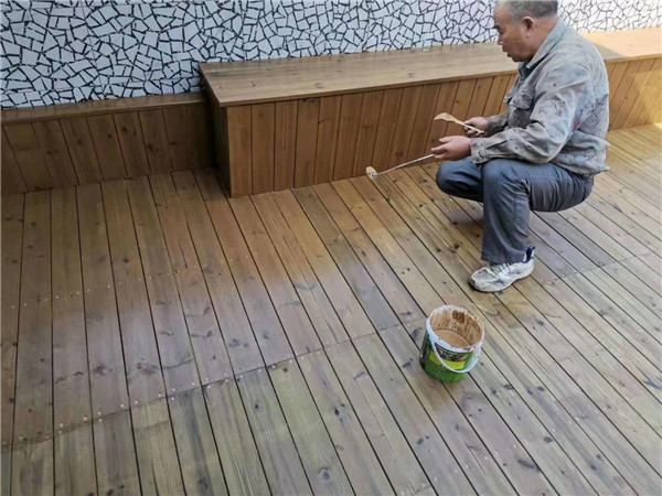 平凉防腐木地板安装