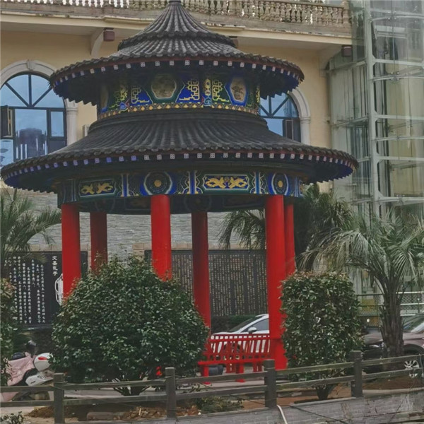 陇南防腐木凉亭