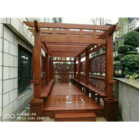 西安防腐木葡萄架安装