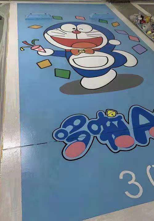 邵阳停车位彩绘