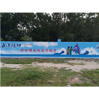 厦门校园墙绘
