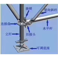 广西盘扣脚手架搭建
