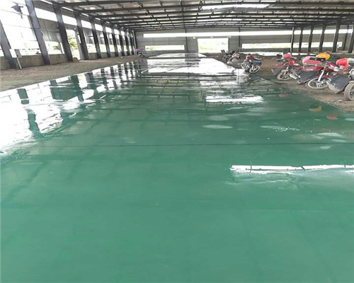 绿色金刚砂地坪