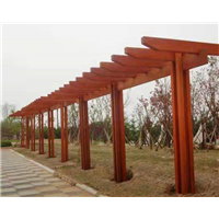 四川防腐木花架
