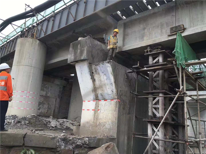 桥墩切割