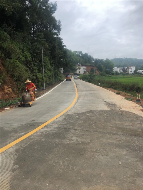 驻马店公路划线