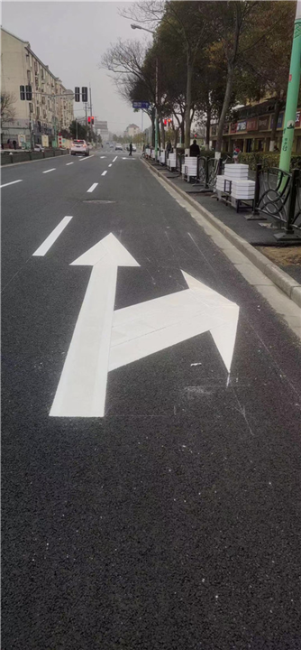 信阳马路划线