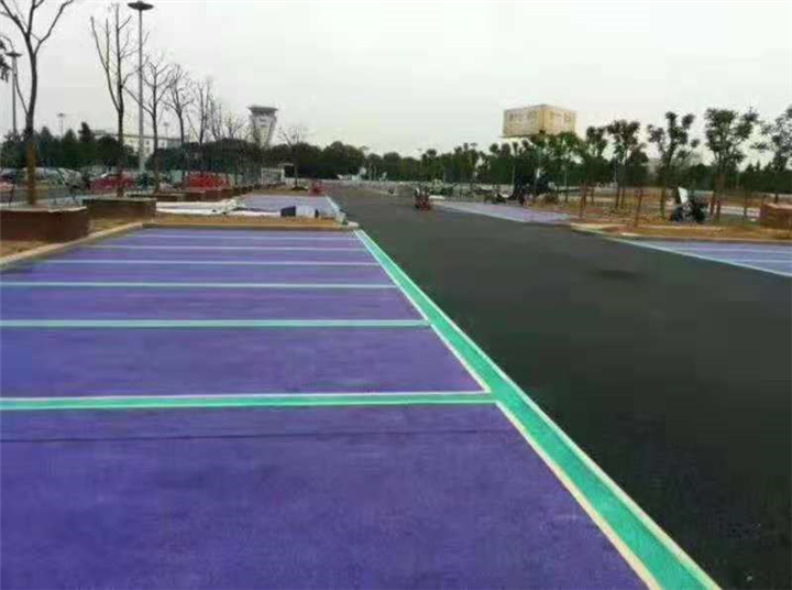 信阳彩色防滑路面