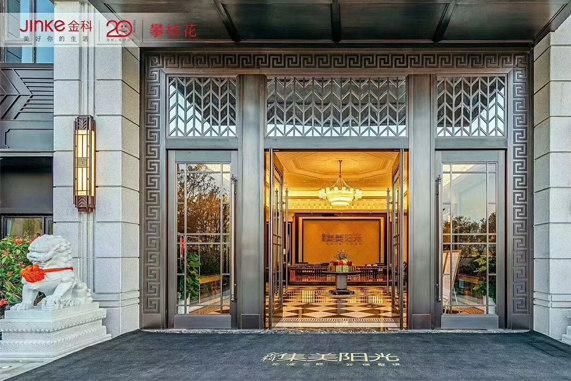 丽江别墅仿铜门