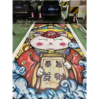 宁波车位涂鸦
