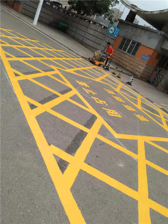 泉州厂区划线