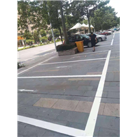泉州马路划线