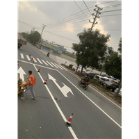 广东市政道路划线
