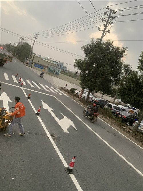 广东市政道路划线