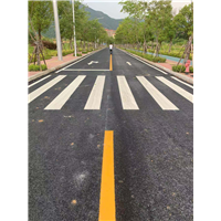 广东小区划线