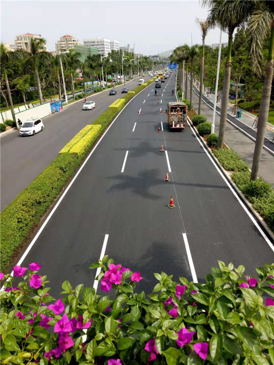 宁德马路划线